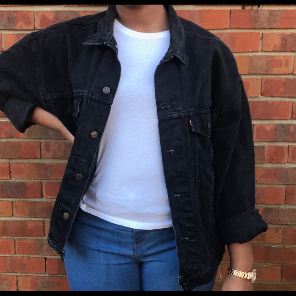 Vintage Levi’s Black Denim Jacket